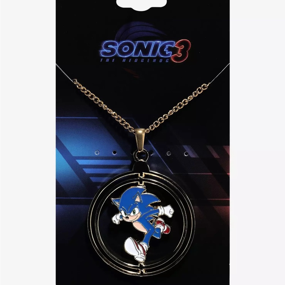 Sonic The Hedgehog Sonic Rings‎ Necklace Hot Topic